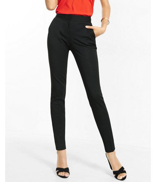 Express Womens Mid Rise Skinny Columnist Pant