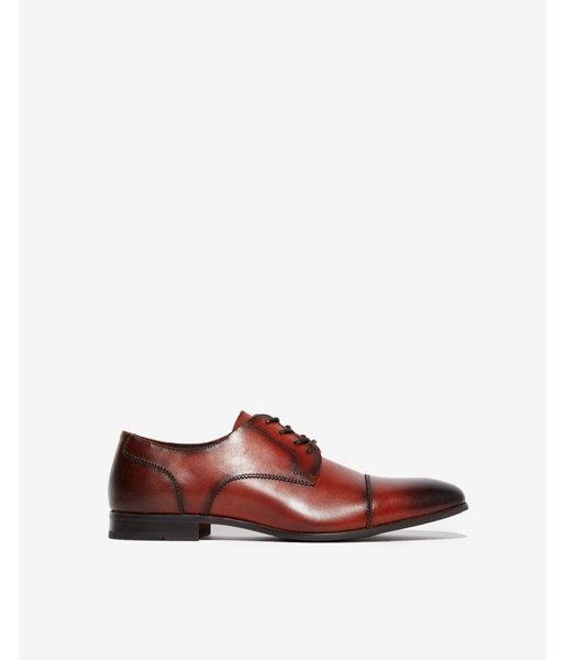 Express Mens Burnished Cap Toe Dress