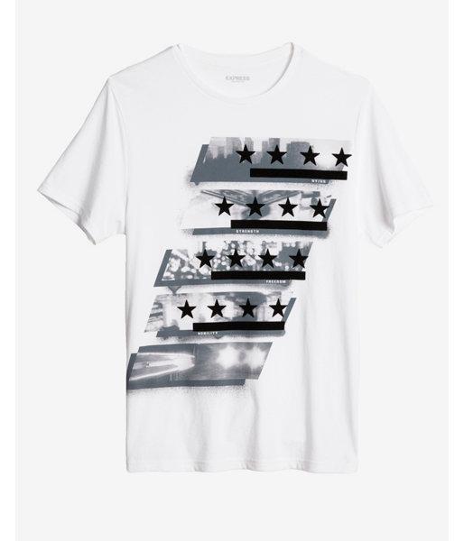 Express Mens Night Watch Graphic Tee