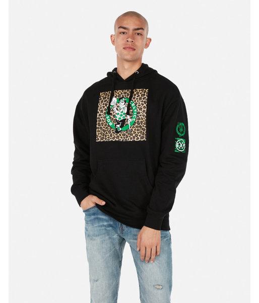 Express Mens Boston Celtics Nba Fleece Hoodie