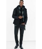 Express Men's Outerwear Peacoat With (minus The) Leather