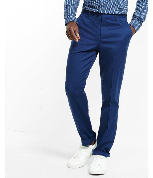 Express Mens Modern Producer Navy Pant