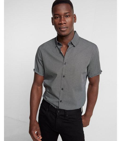 Express Fitted Micro Dot Print Short