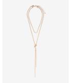 Express Womens Twisted Layered Status Necklace