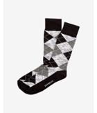 Express Space Dye Argyle Dress