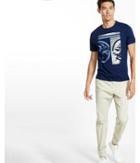 Express Mens Inverse Lion Graphic T-shirt