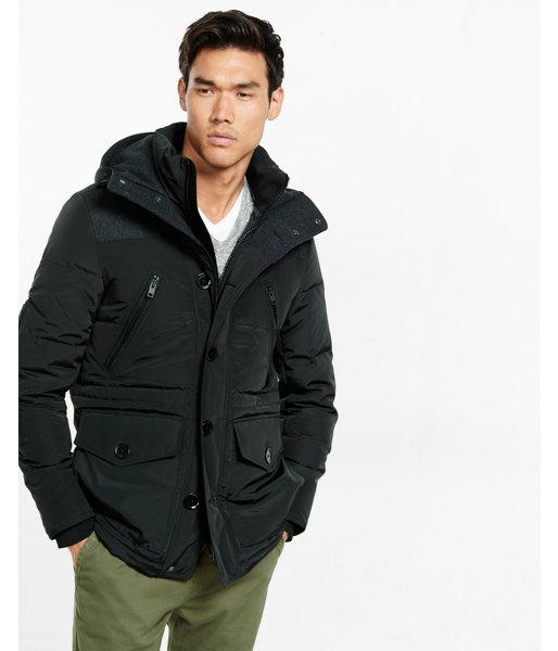 Express Mens Cotton Tech Parka