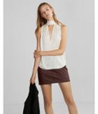 Express Tie Neck Choker Tank