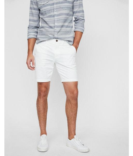 Express Mens Slim Fit 9 Inch Flat Front