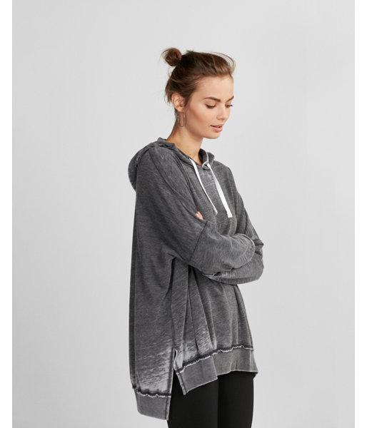 Express Burnout Oversized Pullover Hoodie