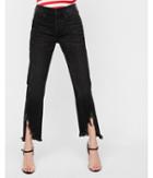 Express Womens Express Womens High Waisted Black Original Vintage Skinny Ankle Jeans
