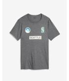 Express Mens Seattle Mariners Crew Neck Graphic Tee