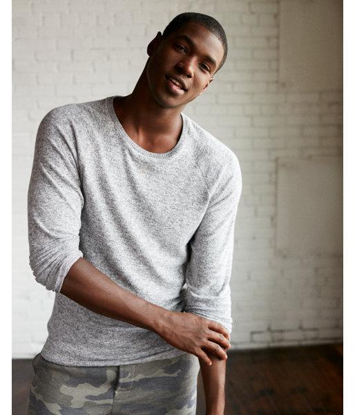 Express Mens Supersoft Raglan Tee