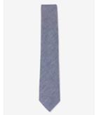 Express Chambray Narrow Cotton Tie