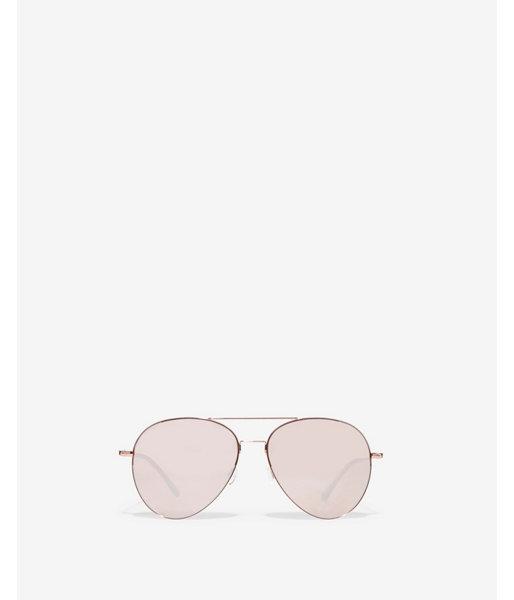 Express Womens Oversized Brow Bar Aviator