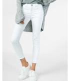 Express Mid Rise Lace-up Cropped