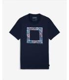 Express Mens Floral Express Embroidered Graphic T-shirt