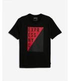Express Mens Spliced Graphic Tee