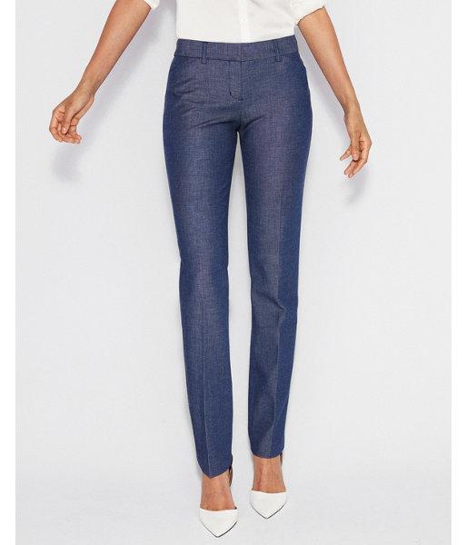 Express Womens Low Rise Straight Editor Pant