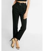 Express Belted Ankle Dress Pant