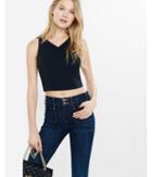 Express Womens Tie-back Cropped Tank
