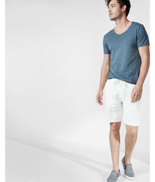 Express Mens Garment Dyed U-neck Tee