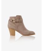 Express Womens Buckle Ankle Boot