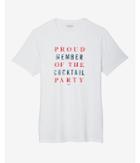 Express Fourth Of July Cocktail Party Crew Neck Graphic Tee