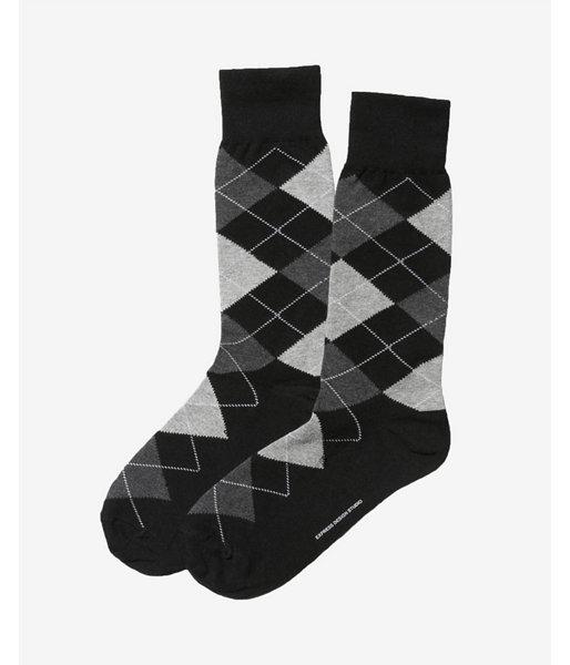 Express Mens Argyle Dress