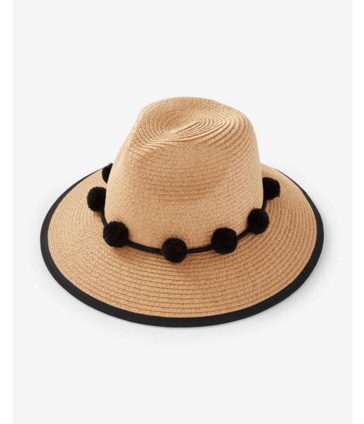 Express Womens Pom Band Fedora