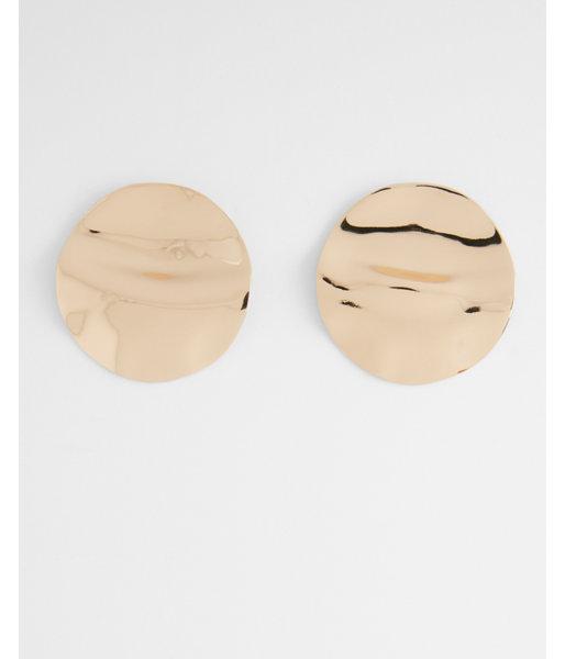 Express Womens Metal Statement Earrings