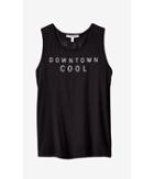 Express Women's Tanks Express One Eleven Downtown Graphic Tank