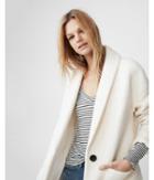 Express Womens Wool Cocoon Coat