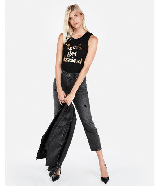 Express Womens Let's Get Fizzical Tank