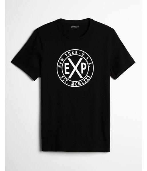 Express Mens Logo Exp Graphic Tee