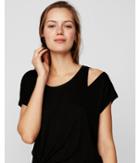 Express Womens Express One Eleven Sliced Dolman Tee