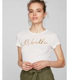 Express Womens Rebelle Easy Graphic Tee