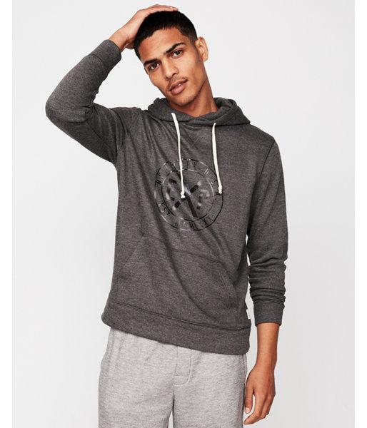 Express Mens Exp Logo Fleece Pullover Hoodie