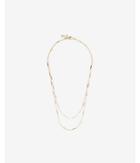 Express Womens Layered Chain Necklace
