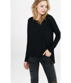 Express Women's Tees Black Express One Eleven