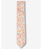 Express Mens Small Floral Print Slim Liberty Fabric Cotton Tie