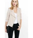 Express Women's Outerwear Light Mink Textured Knit