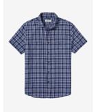 Express Mens Short Sleeve Plaid