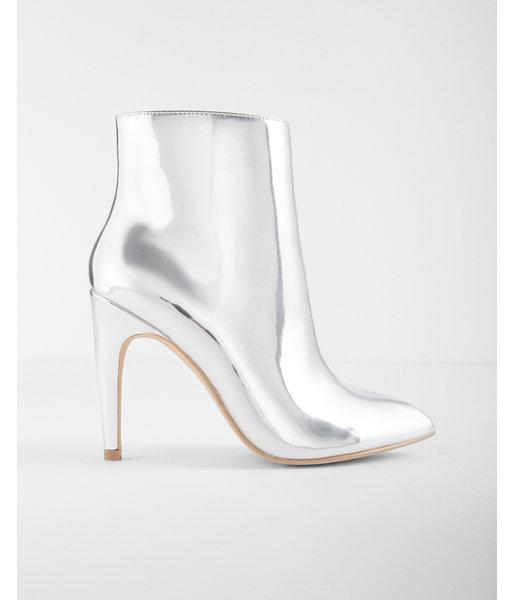 Express Womens Pointed Heel Booties