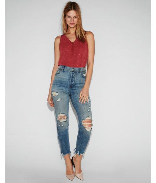 Express Womens Medallion Hudson Tank