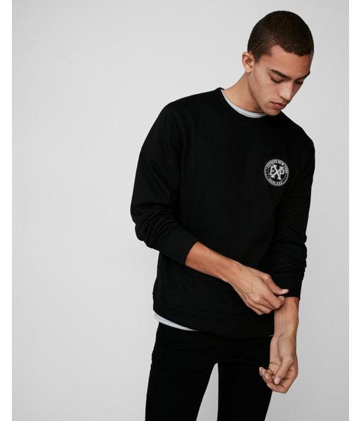 Express Mens Fleece Crew Neck