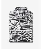 Express Mens Slim Zebra Print Dress