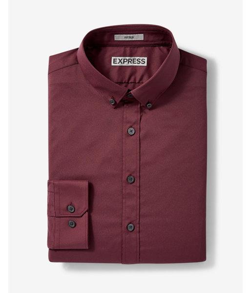 Express Fitted Solid Performance Dress