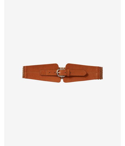Express Womens Braided Dress Belt