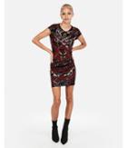 Express Womens Short Cap Sleeve